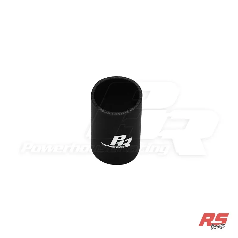 1.38″ ID 4 Ply Silicone, Gloss Black, 3″ Long