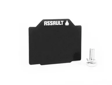4″ x 3″ UTV Registration Plate (Universal) by Assault Industries by SuperATV