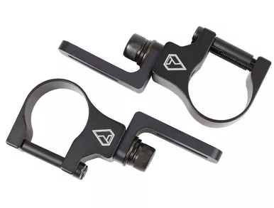 90deg Top Tube Light Bar Mount Brackets (Set of 2) by Assault Industries by SuperATV