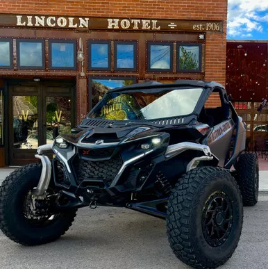 Can-Am Maverick R Vented Glass Windshield by Bent Metal Offroad