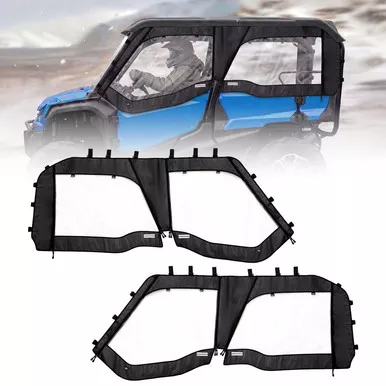 Honda Pioneer 1000-5 Soft Upper Doors by Kemimoto