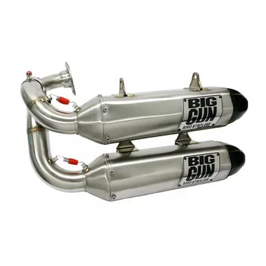 Honda Talon 1000X-4 EXO Stainless Dual Slip On Muffler by Big Gun Exhaust