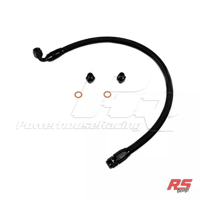 PHR Fuel Pulsation Bypass -Black braided with black hose ends
