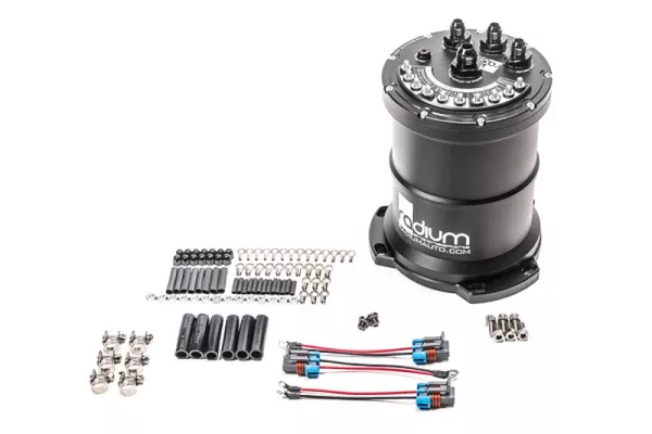Radium Engineering Multi-Pump Fuel Surge Tank Fits Walbro F90000267/274/285 (Pumps Not Included)