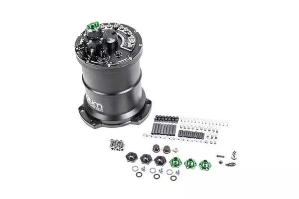 Radium Engineering Regulated Multi-Pump Fuel Surge Tank Fits Bosch BR540 / DW400 Pumps Not Incl.